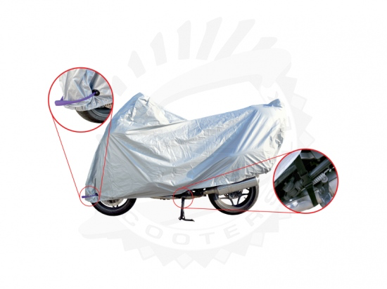 Beschermhoes motor/ scooter RMS maat M (M)