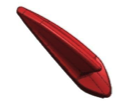 [GLRE-P10] RETRO - Decorative wing front fender
