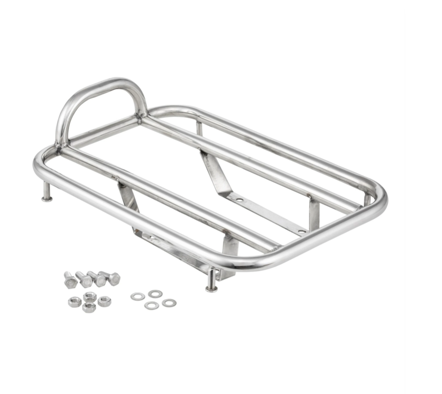 [75999500] Lambretta Bagagedrager Achter (fix/small) Chrome