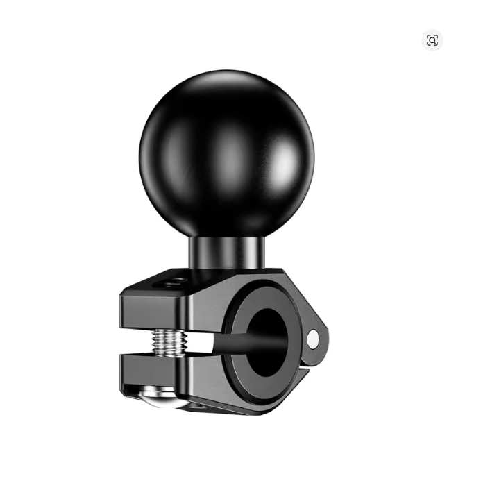 Ball head Adapter for Rear View Mirror 25mm
