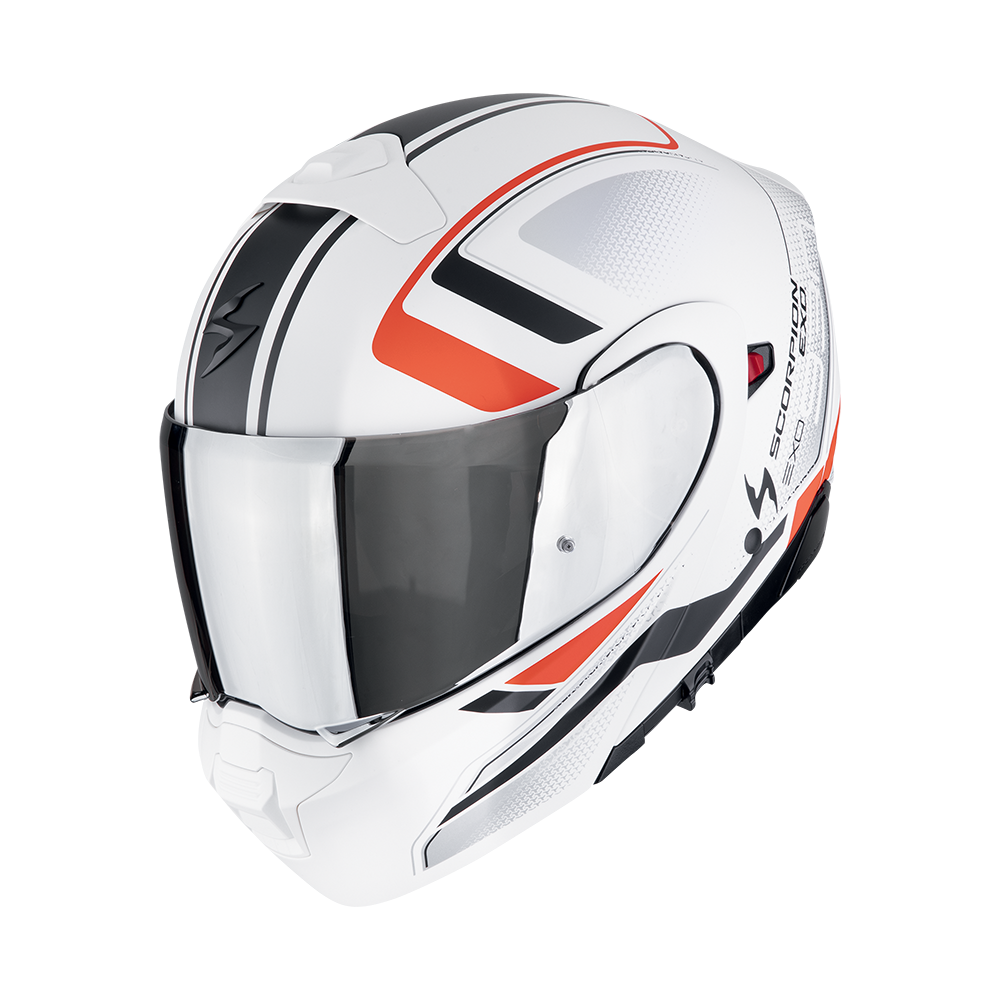 EXO-930 EVO ARDENS  MATT WHITE-BLACK-RED